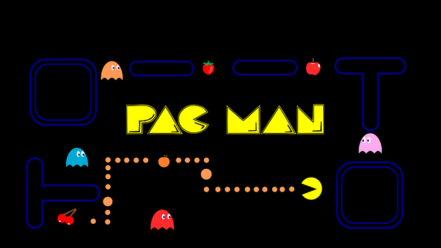 Try to play different types of Arcade games like Pac-Man.